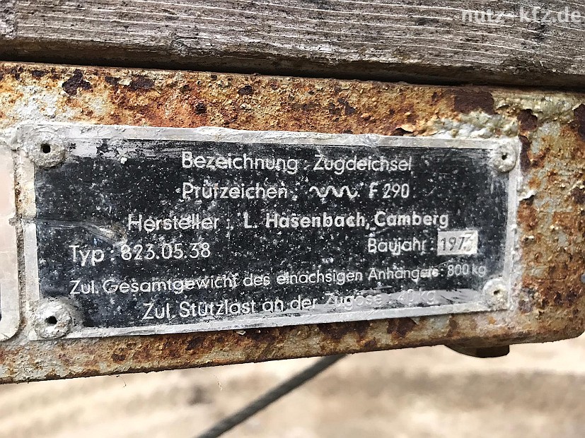 Feuerwehrleiter Holz (Nr: 1)