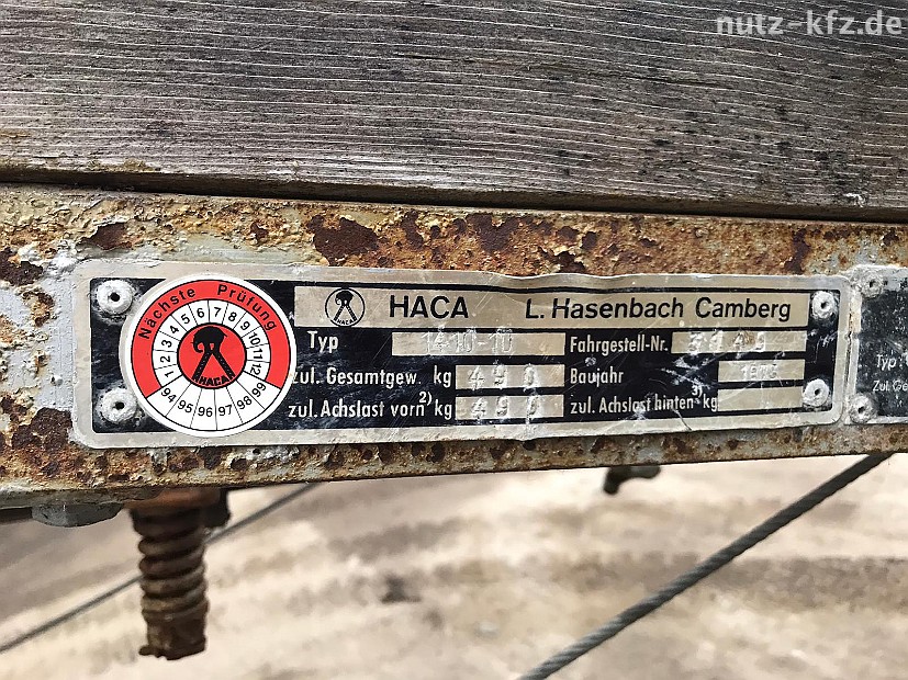 Feuerwehrleiter Holz (Nr: 1)
